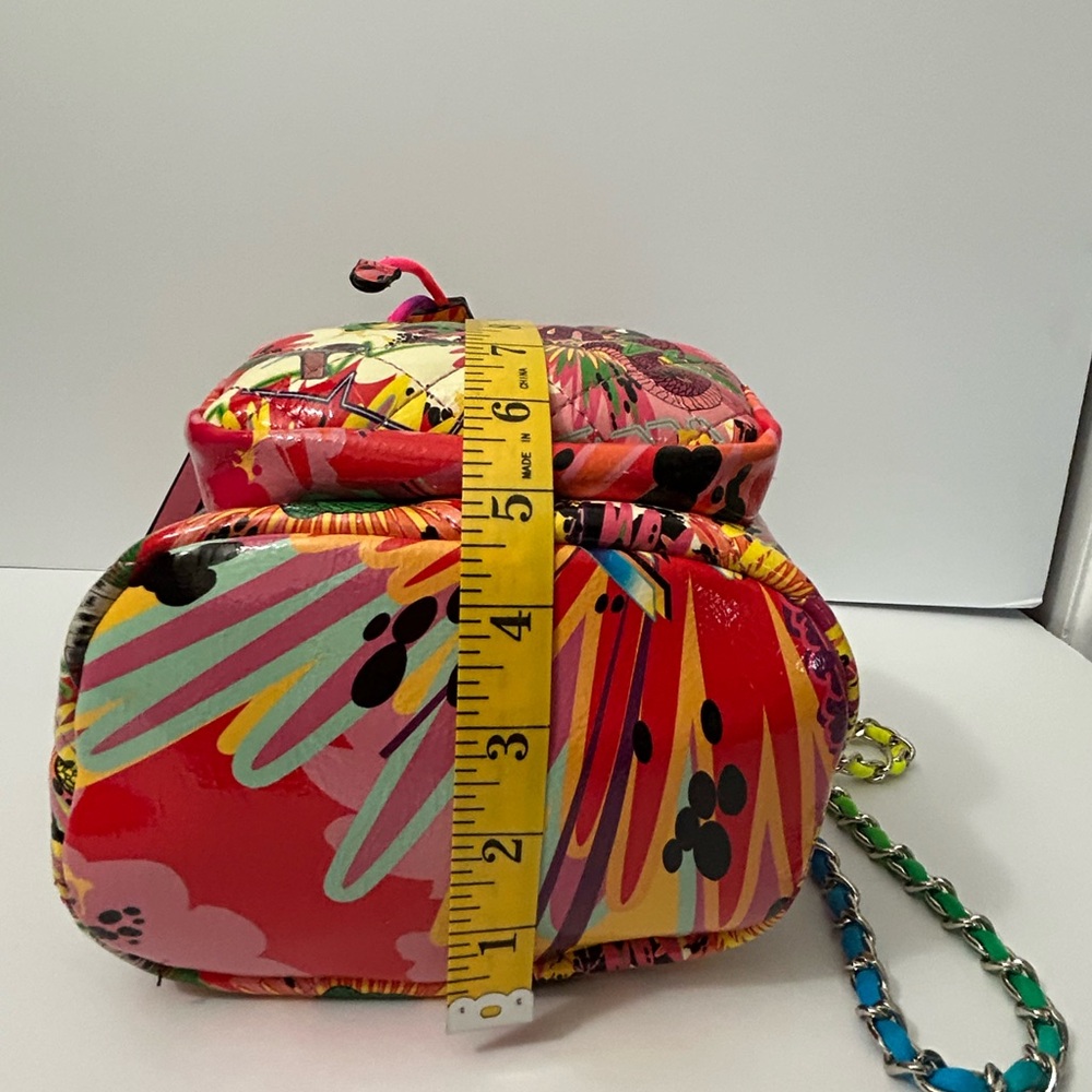Desigual - Sack Handbag - Multi-Color Drawstring Bucket Bag - Picture 16 of 16
